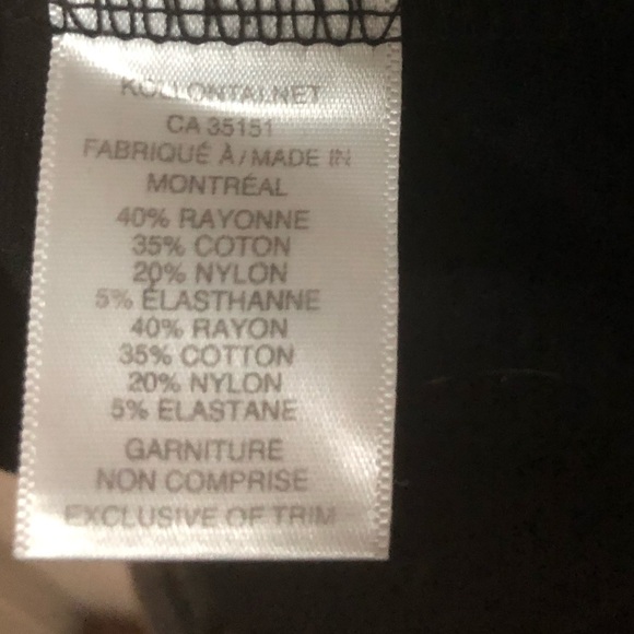 Kollontaï boat neckline tunic with flora print - Made in Canada - Picture 8 of 8